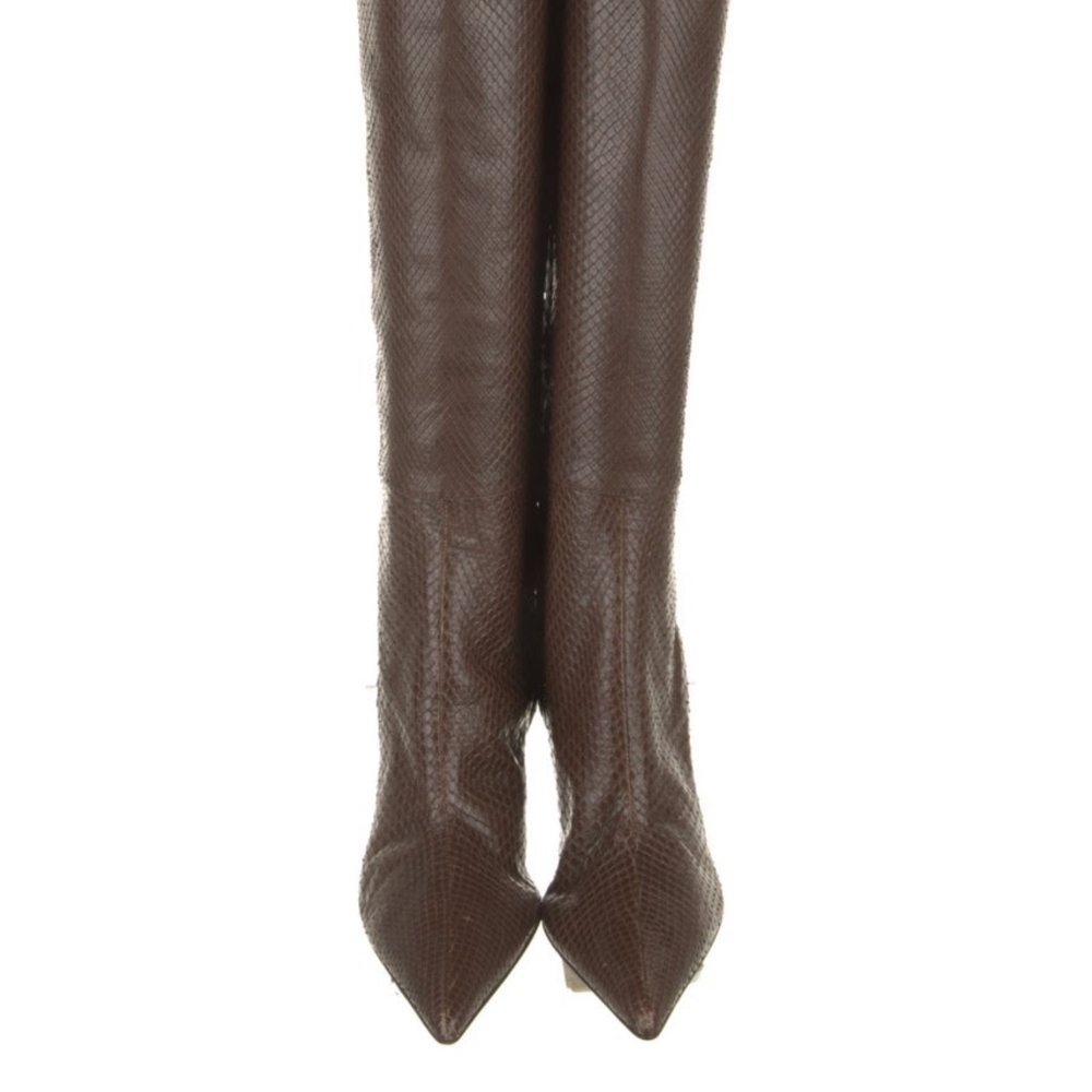 Dior Snakeskin Boots